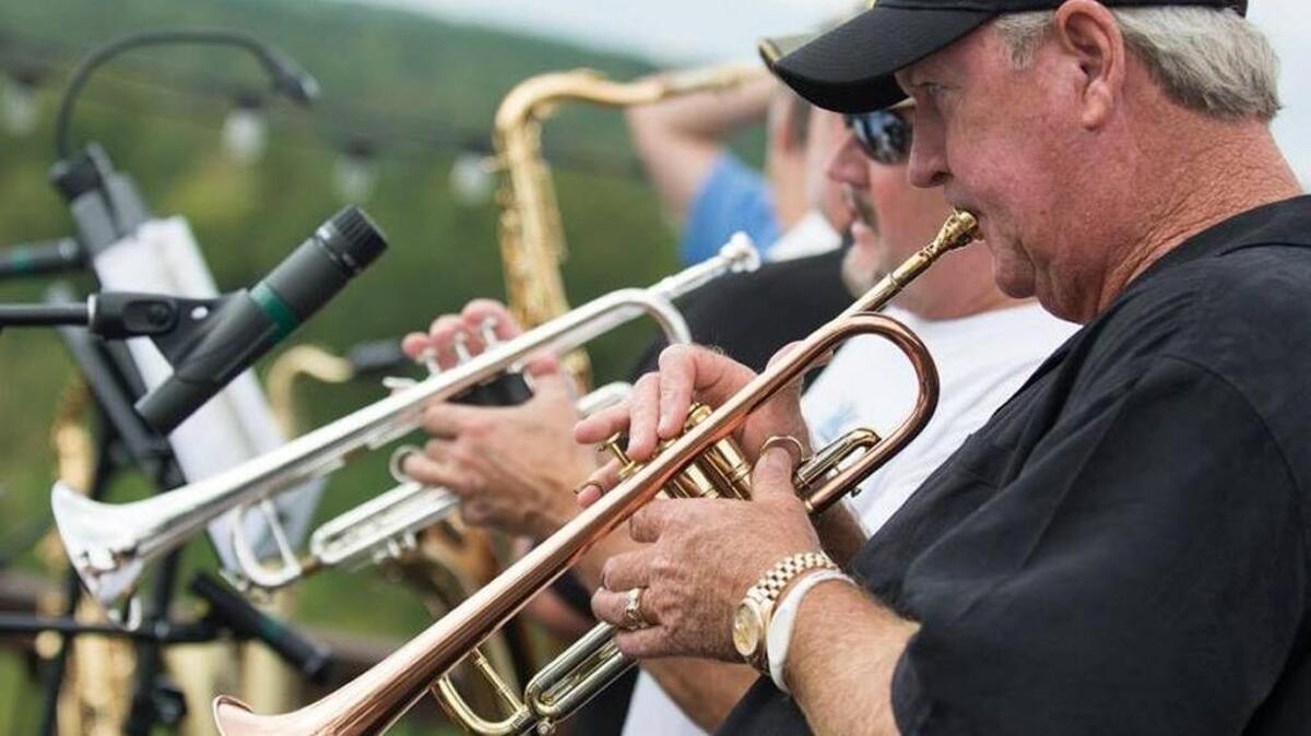 River City Horns has big band sound.