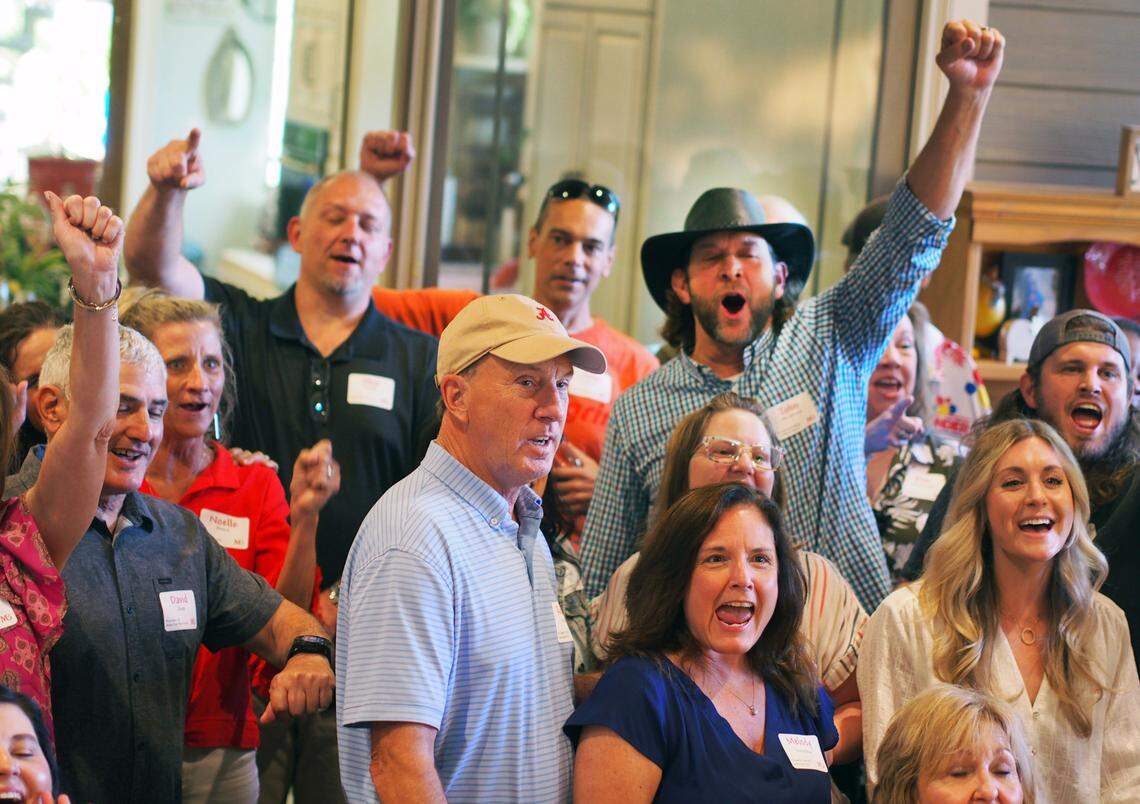 John McLemore and John McLemore II hosted a launch party on May 1, 2024 for their “Gather and Grill” cookbook. The cookbook provides budget-friendly recipes for smoking, grilling, and frying. It offers more than 100 classic barbecue recipes using rubs and seasonings. 05/01/2024