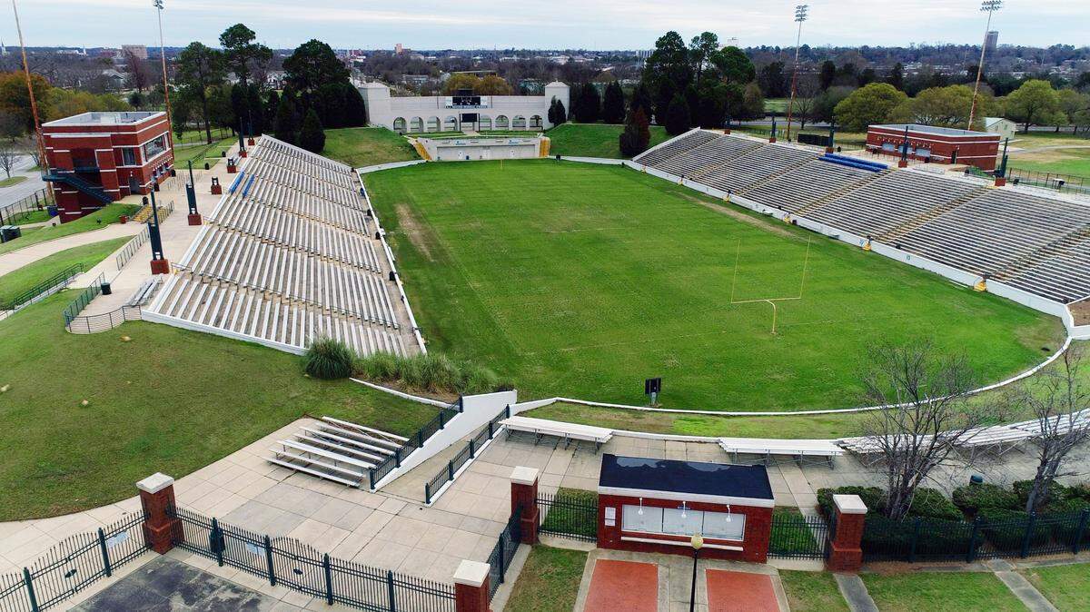 A.J. McClung Memorial Stadium in Columbus, Georgia. 03/01/2021