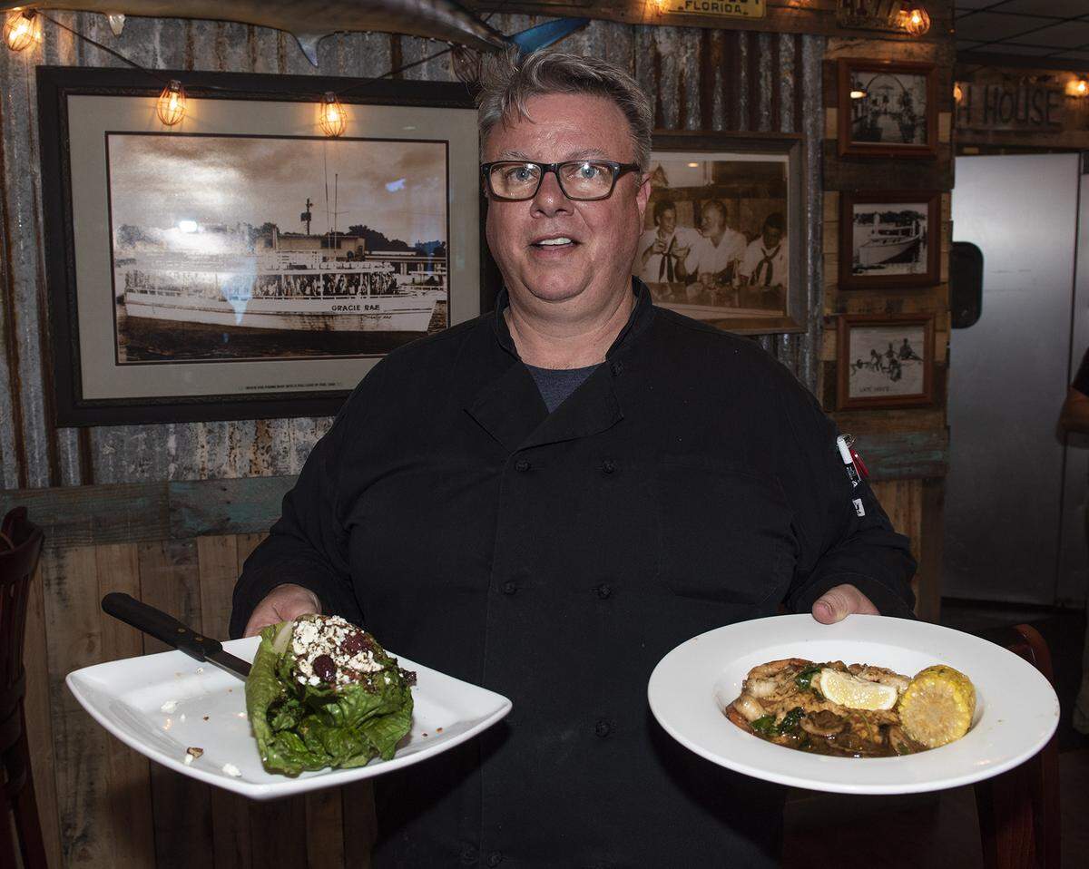 Bluewater Grill Chef owner Lauren Smith 