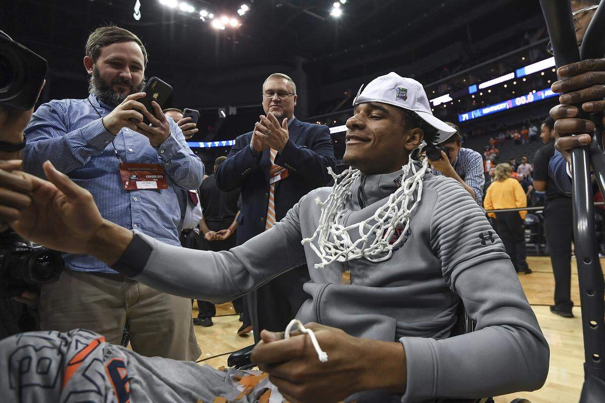 Chuma Okeke Auburn men’s basketball vs Kentucky during the Elite 8 round of the NCAA Midwest Regional final on Saturday, March 31, 2019 in Kansas City, Mo. Wade Rackley/Auburn Athletics