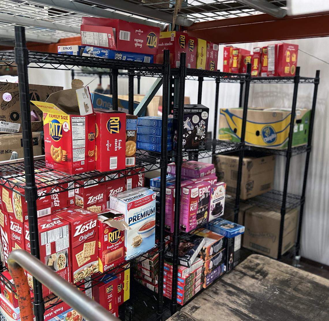 Feeding the Valley Food Bank in Columbus, pictured Oct. 23, 2025, is one of eight regional food banks in Georgia that receives and distributes donated food and fresh produce.