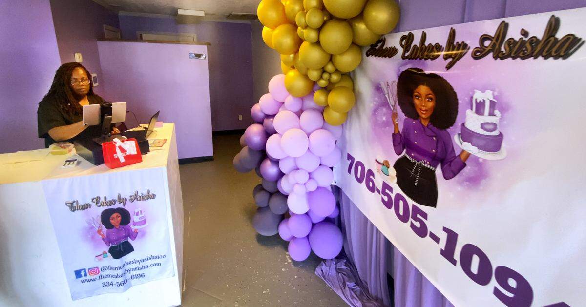 Asisha Person is the owner of Them Cakes by Asisha, a bakery in Columbus, Georgia.