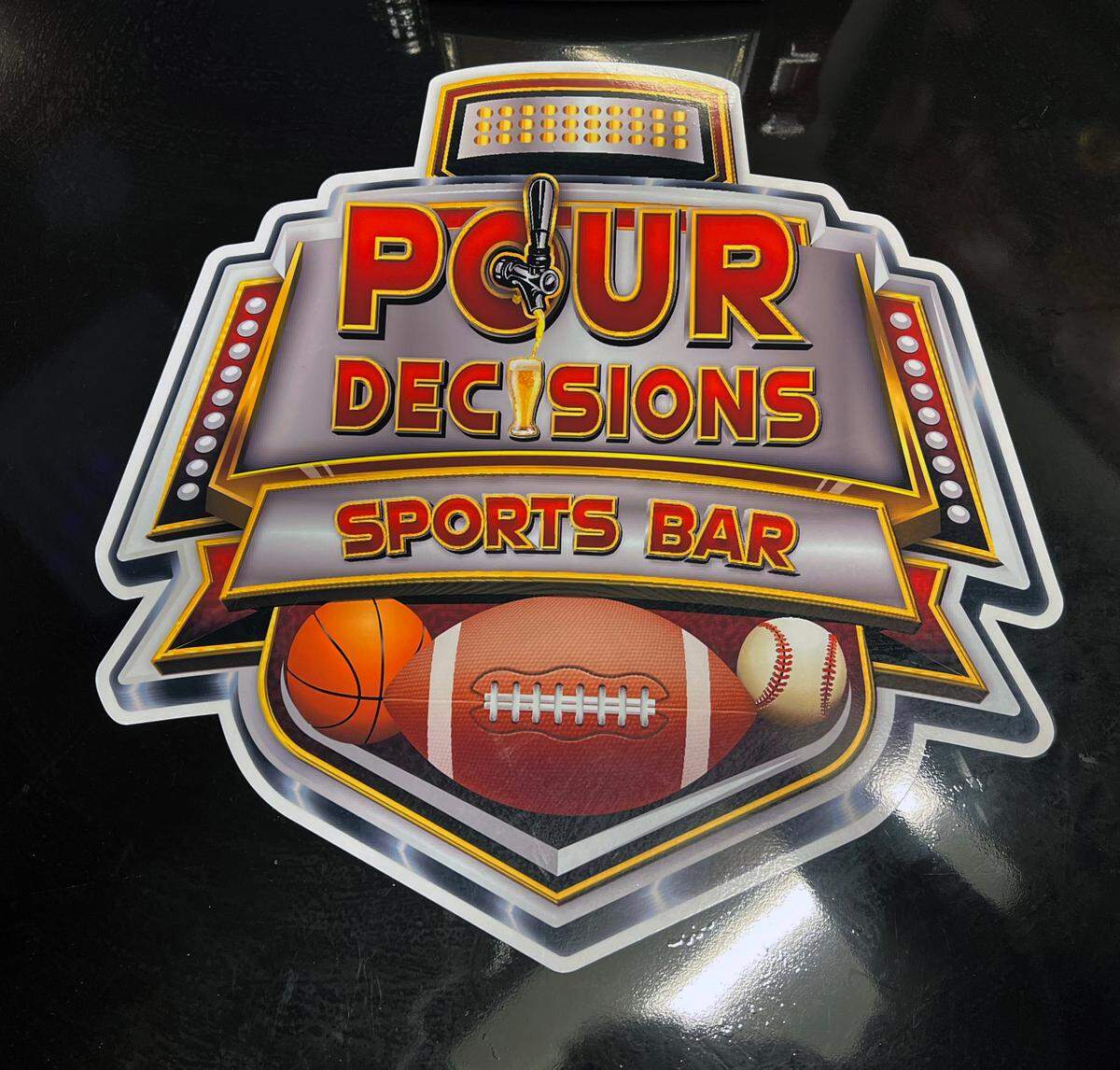 Pour Decisions Sports Bar is owned by Jason Martinez and will hold its grand opening Oct. 21.
