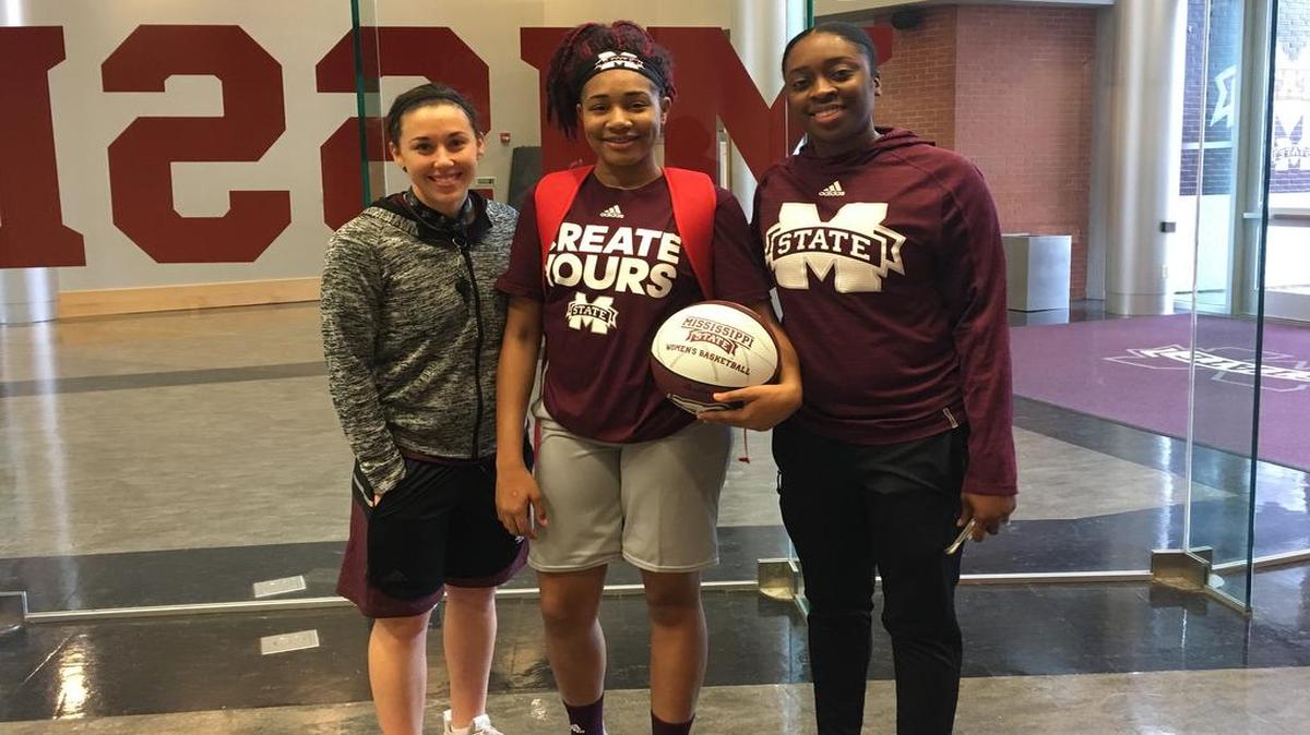 Mississippi State women’s basketball commmit Brittany Davis is hard at work to make her senior year of high school the best one yet.