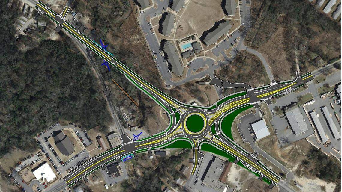 Columbus construction projects, including roundabouts, will continue in COVID-19 pandemic