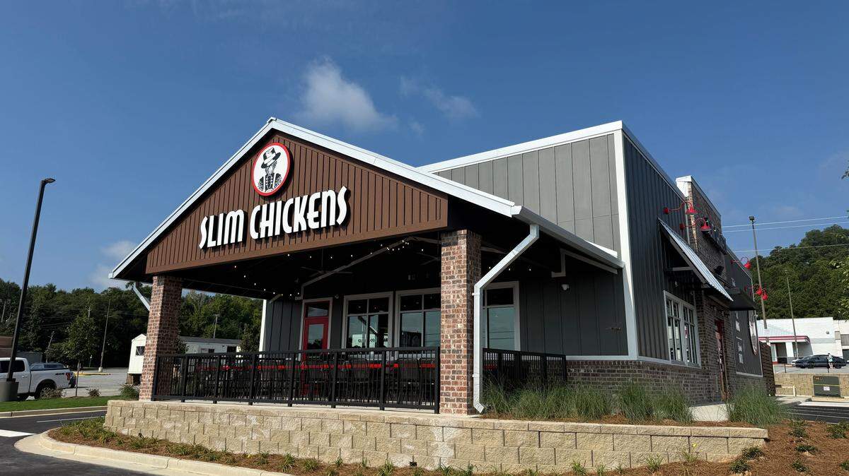 The Slim Chickens at 2041 US-280 in Phenix City is scheduled to open Aug. 4.