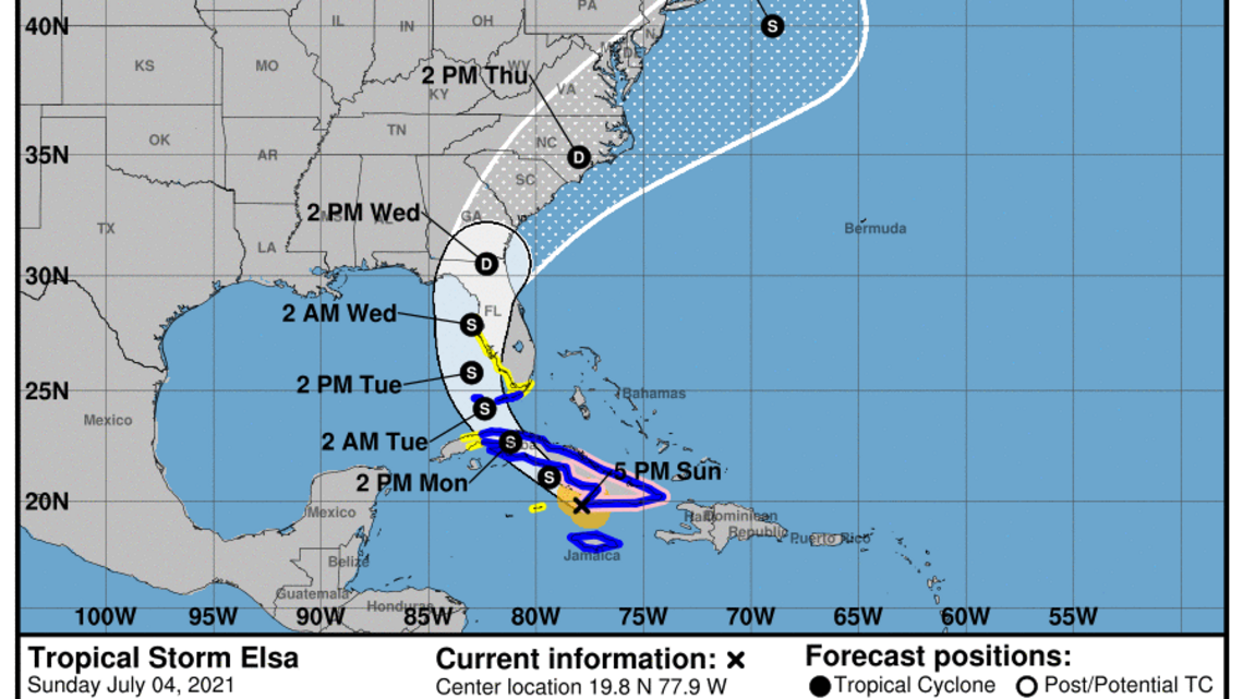 How Tropical Storm Elsa will impact Columbus this week