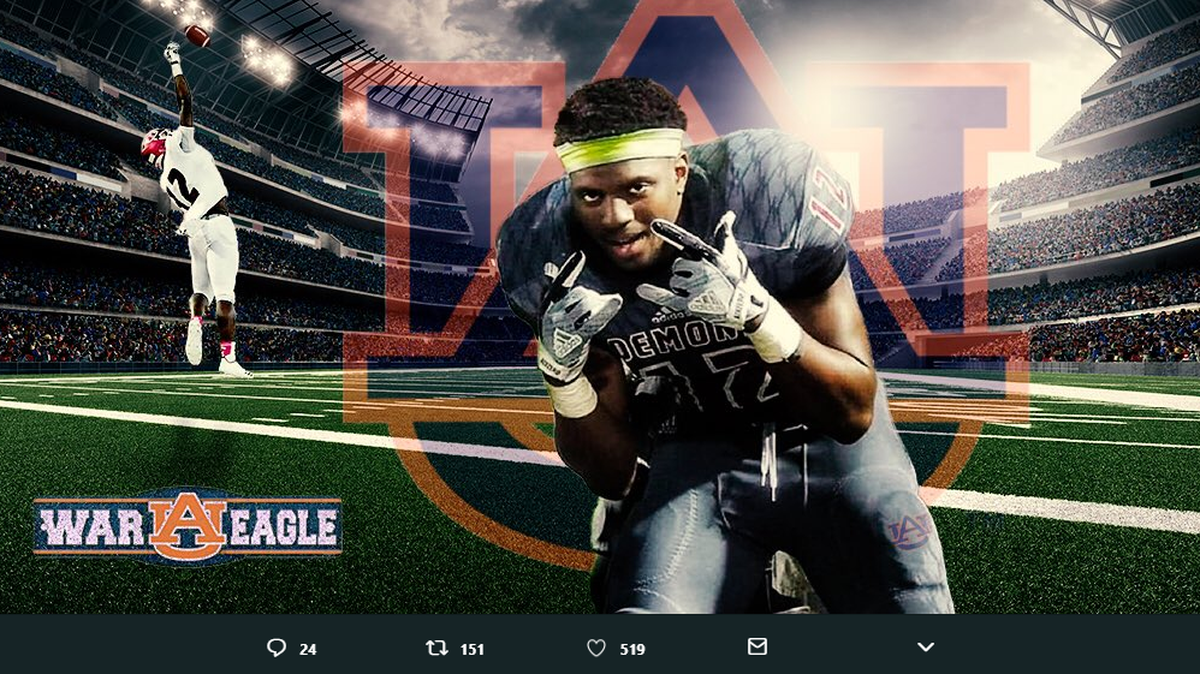 CJ Harris' plans to walk on at Auburn have been derailed