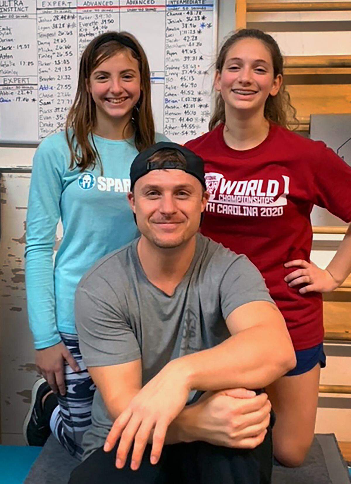 Jordan Watson and Jodi Behar trained with Chase Connors at Level Up Parkour Academy in Columbus, Georgia.