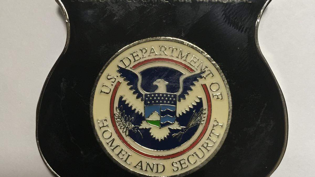 A Troup County deputy said a Phenix City man flashed this badge after he was stopped on Interstate 185 on Thursday. A closer look shows it is a collector’s item.
