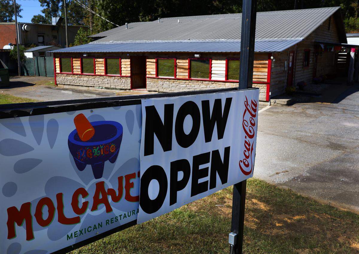 Molcajete Mexican Restaurant, pictured Oct. 15, 2025, is at 5237 Route 219, in Fortson.