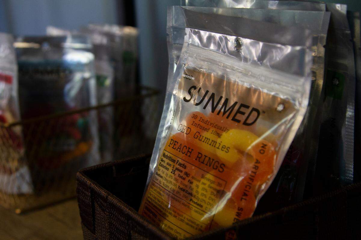 CBD products offered at the Columbus location of Your CBD Store which is owned by Thomas and Pamala Connor.