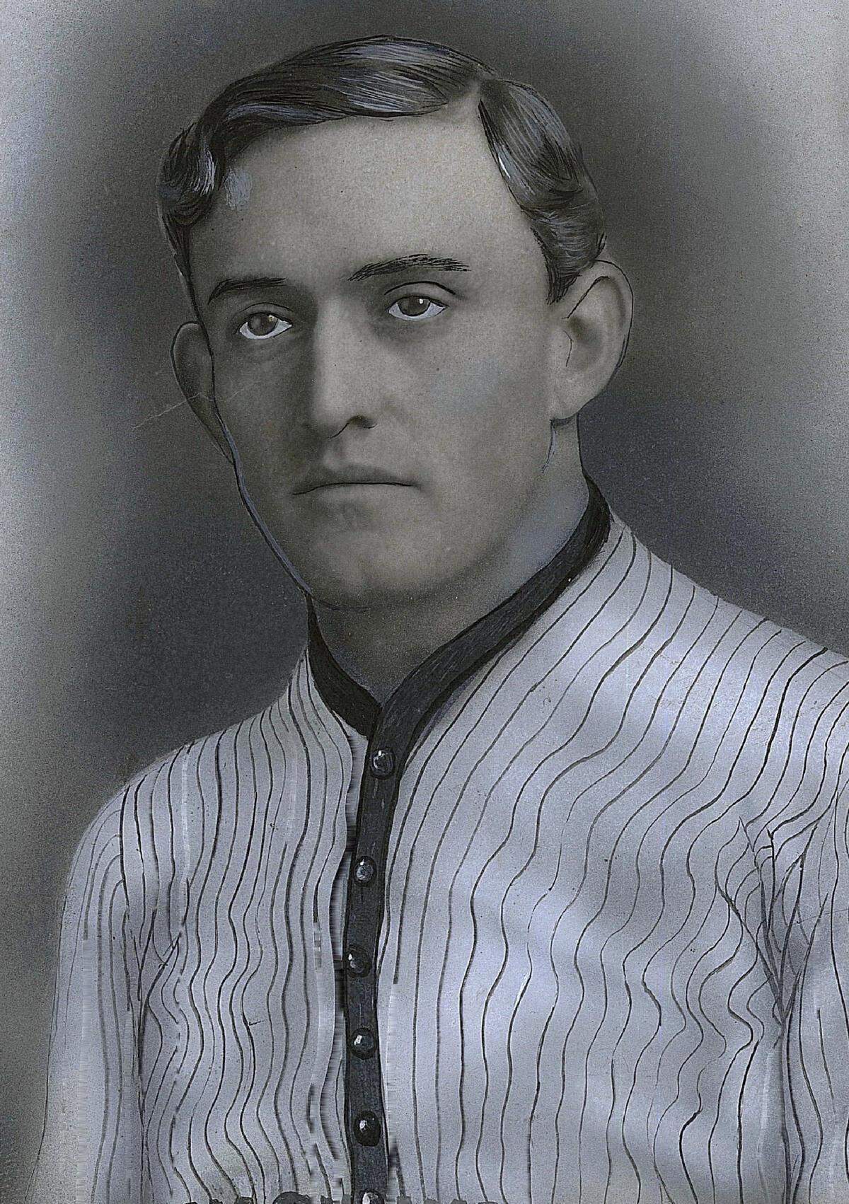 Cliff Blankenship, one of seven Columbusites to reach major leagues in baseball.