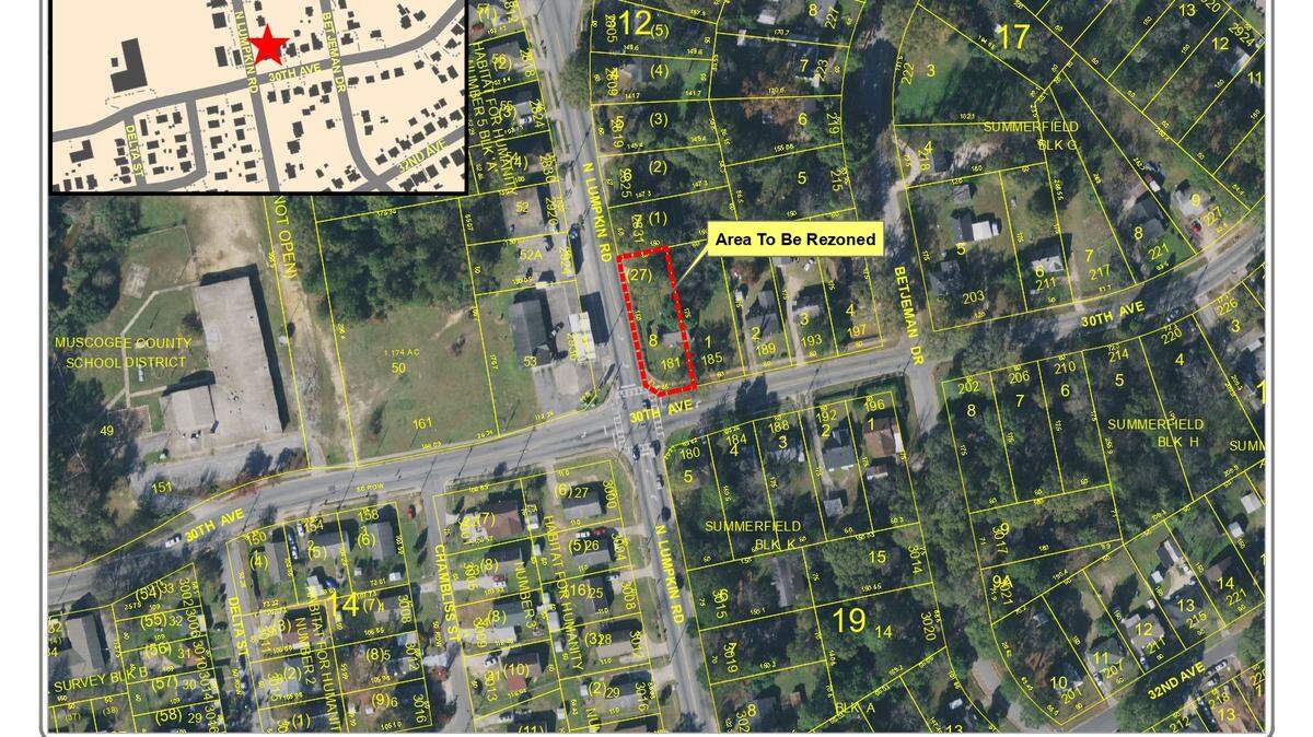 A new tire shop could be coming to south Columbus, GA. An application has been submitted to rezone the property at 181 North Lumpkin Rd. in south Columbus.