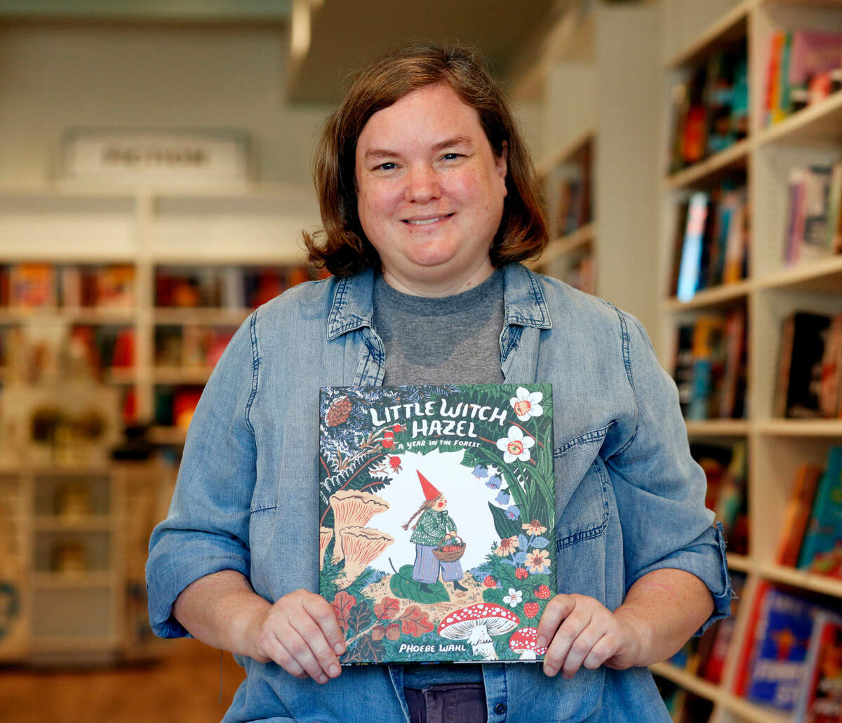 Khristina Gallagher, pictured Nov. 15, 2024, is the owner of Columbus Bound Bookshop, 1328 13th St. in Columbus.