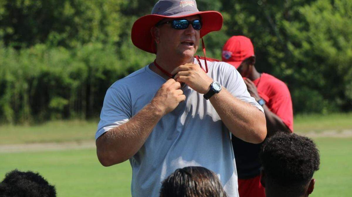Northside head coach Morgan Ingram said there are mixed emotions about the new spring game setup but added his Patriots players are excited about the scrimmage.