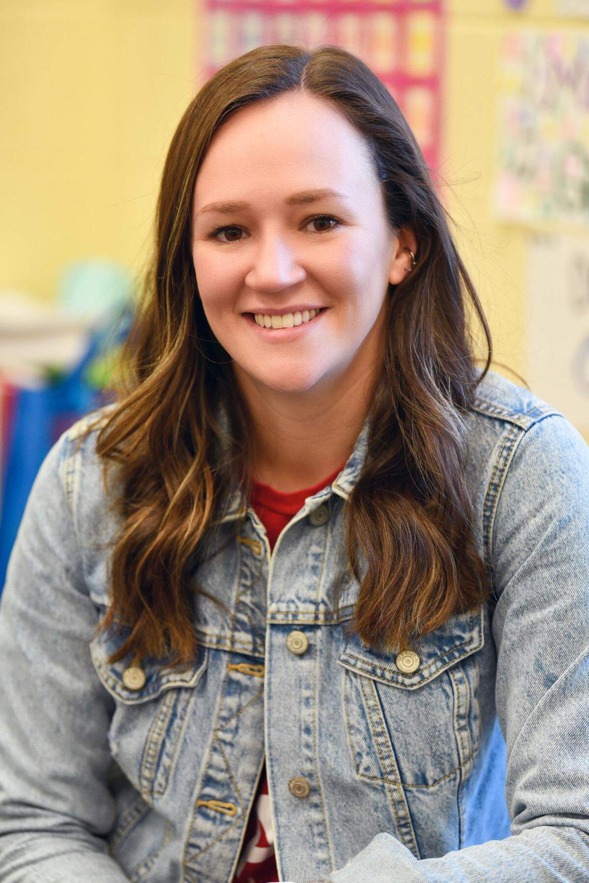 Maureen Girard of Double Churches Elementary School.