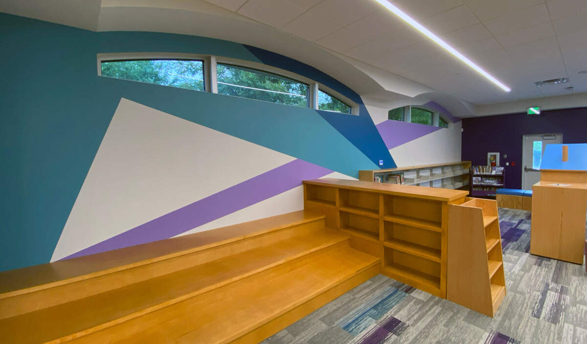 The South Columbus Public Library is set to reopen September 17. The renovation and expansion project has created larger spaces for children’s activities. 09/12/2024