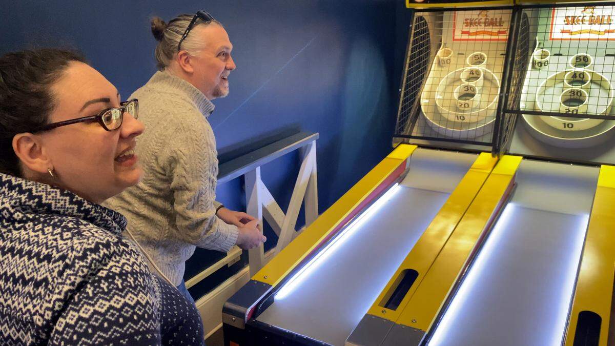 The grand opening for Bytes and Brews, located at 117 12th St. in downtown Columbus, Georgia is scheduled for Jan. 18, 2024. There’s a wide selection of arcade games, pinball machines, consoles, and tabletop games.