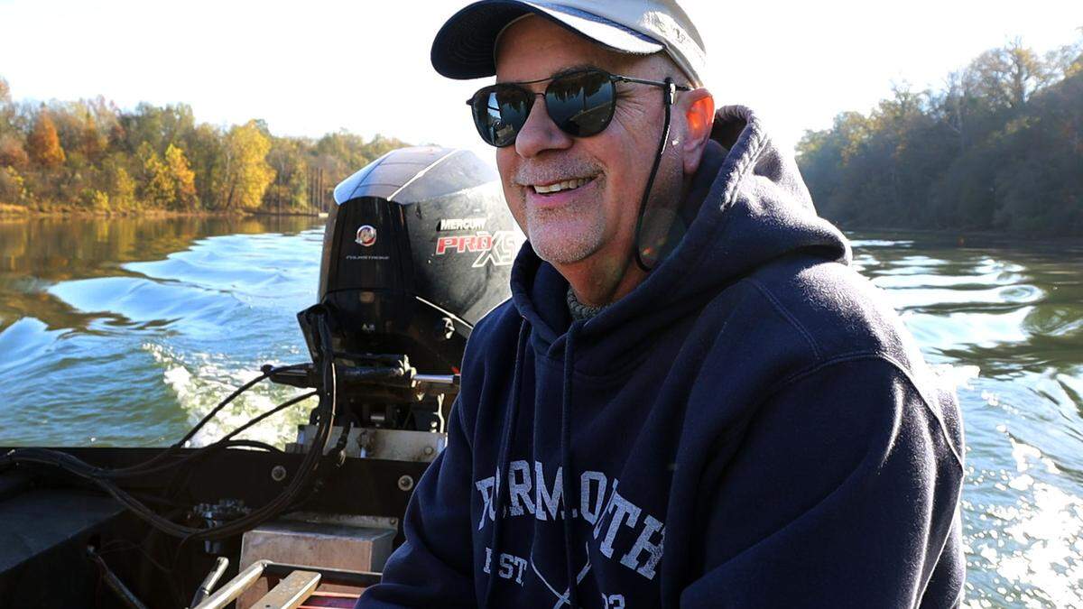 Dr. Steve Sammons fishery biologist of Auburn University is eager to find out if native fish such as Shoal Bass or Suckers are in the Columbus stretch of the Chattahoochee River. 11/29/30