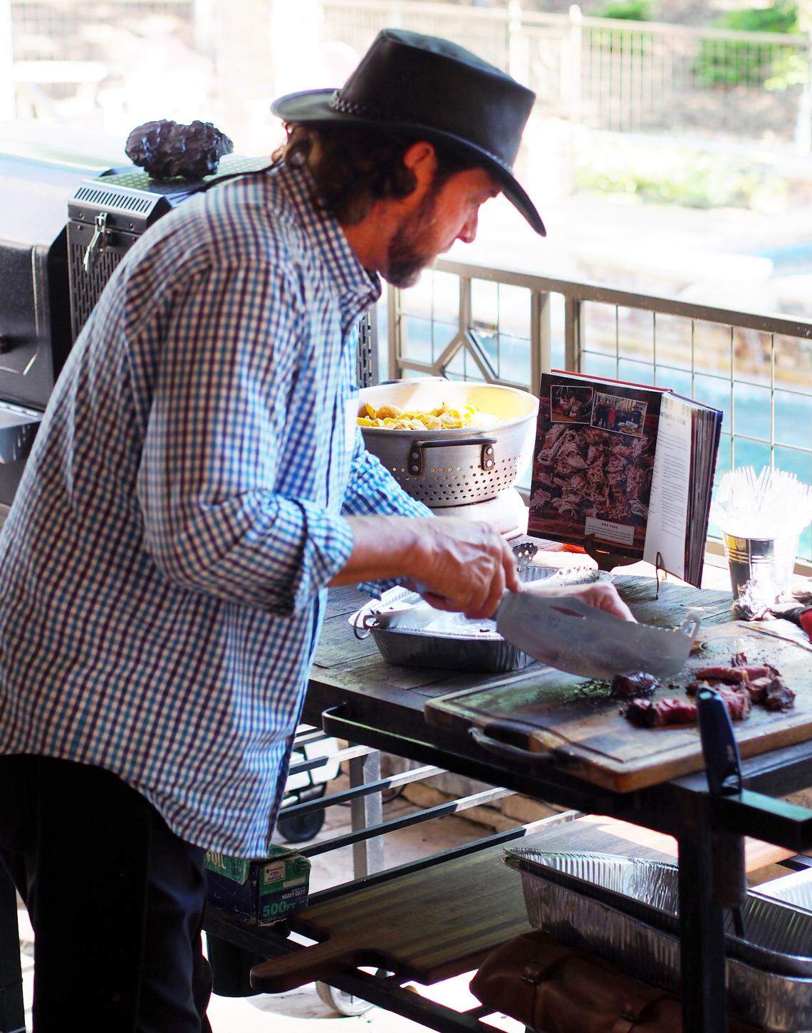 John McLemore and John McLemore II hosted a launch party on May 1, 2024 for their “Gather and Grill” cookbook. The cookbook provides budget-friendly recipes for smoking, grilling, and frying. It offers more than 100 classic barbecue recipes using rubs and seasonings. 05/01/2024