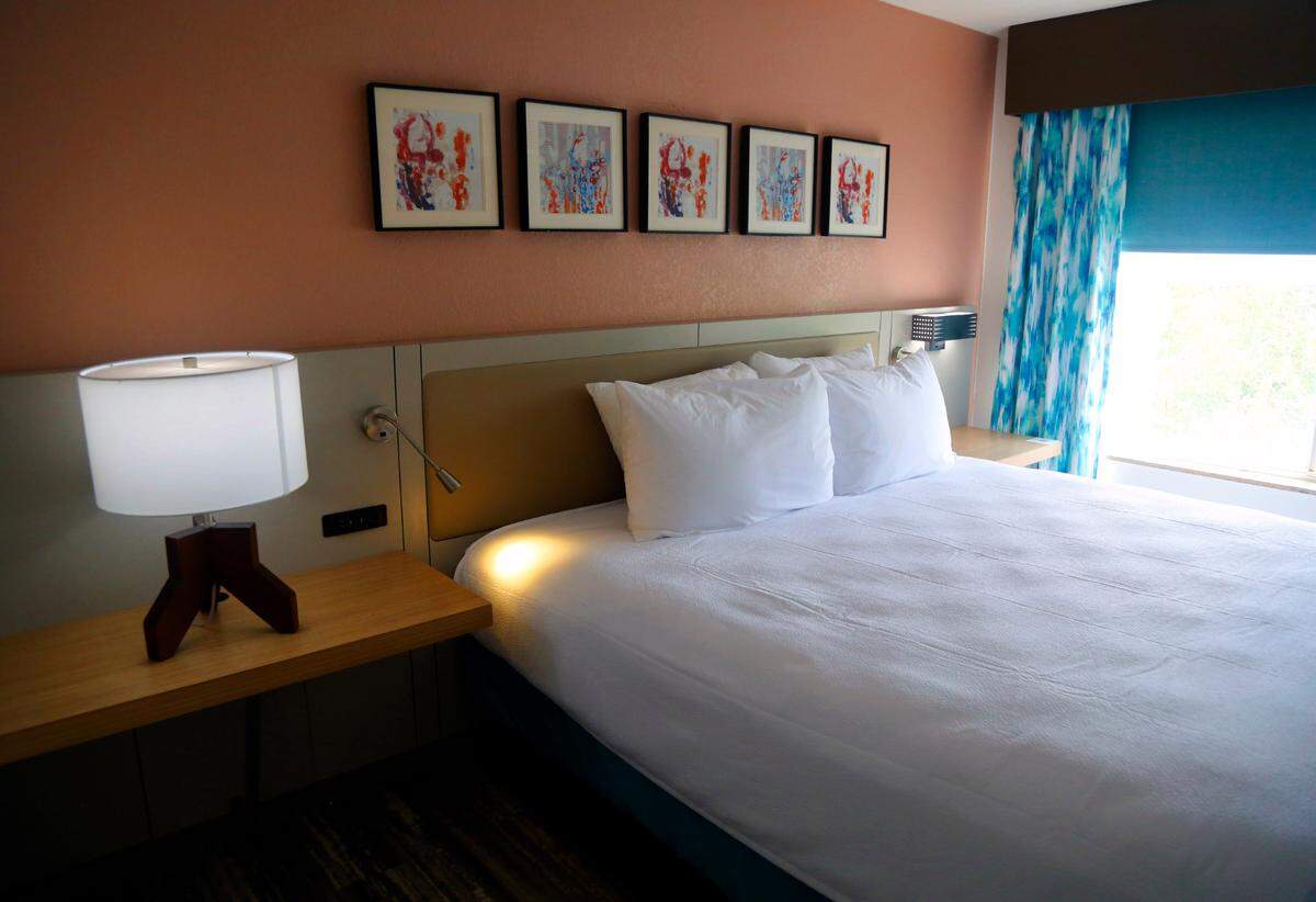 The Hilton Garden Inn in Columbus hosted a grand re-opening ceremony Thursday. The hotel has 120 guest rooms. 07/25/2024