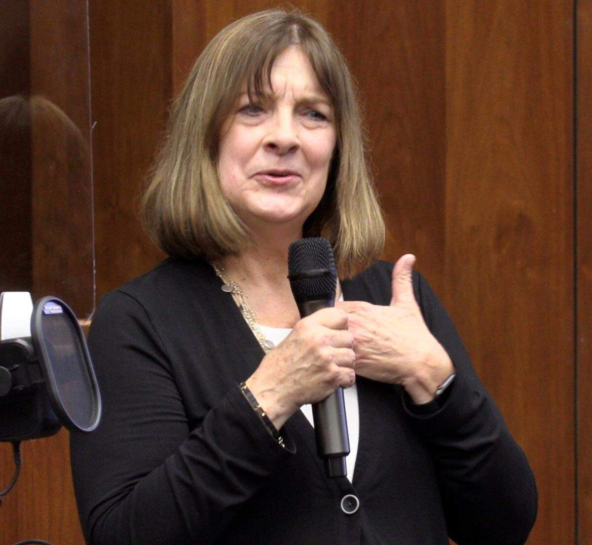 Assistant District Attorney Kimberly Schwartz testifies in Mark Jones’ misconduct trial.