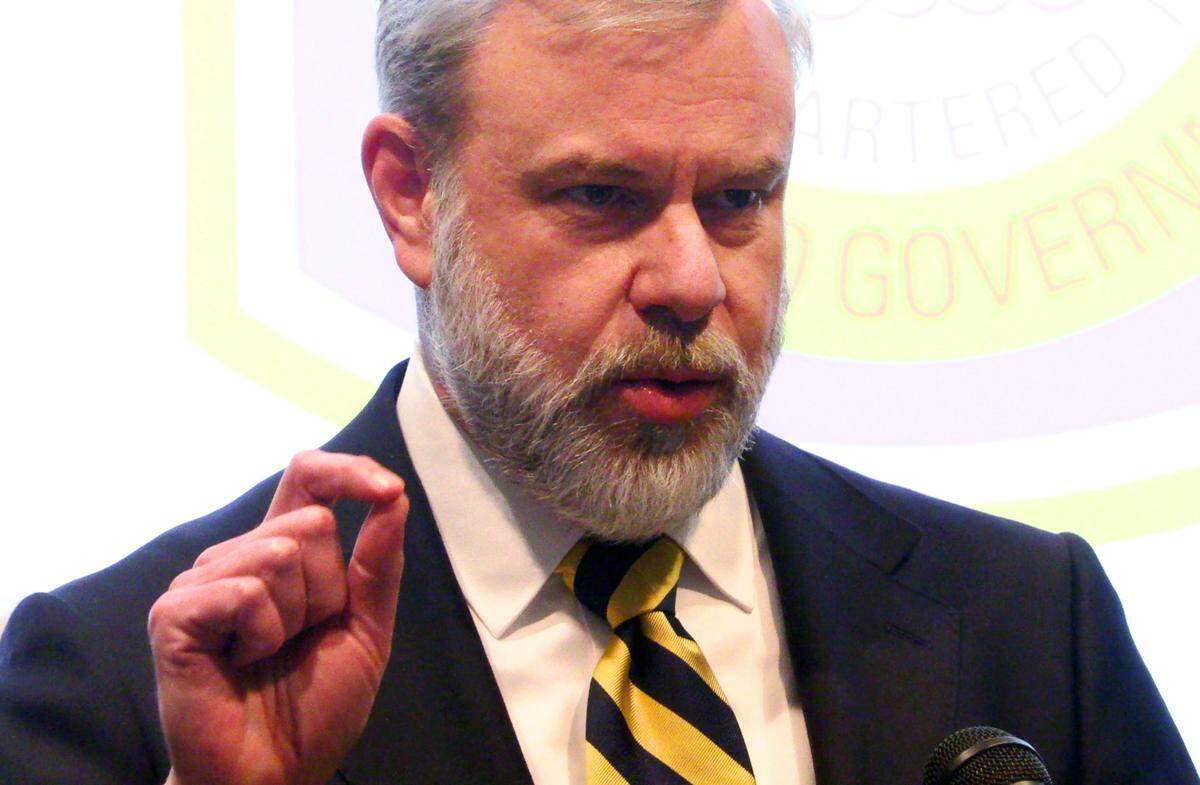 Don Kelly, district attorney for the Chattahoochee Judicial Circuit, speaks during a Feb. 27, 2025, press conference announcing the results of Operation D.I.R.E.C.T. Pressure. The operation was a partnership between the Columbus Police Department, Bureau of Alcohol, Tobacco, Firearms and Explosives, the District Attorney’s office for the Chattahoochee Judicial Circuit and the U.S. Attorney’s Office for the Middle District of Georgia. 02/27/2025