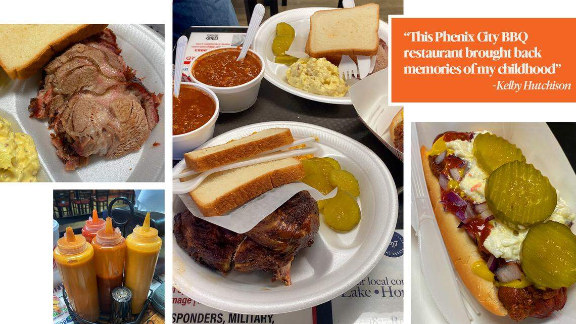 This Phenix City BBQ restaurant brought back memories of my childhood. Our review