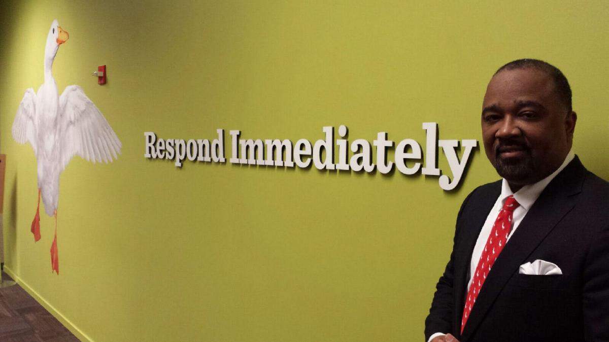 TONY ADAMS/tadams@ledger-enquirer.comVirgil Miller, senior vice president of internal operations at Aflac, oversees an area that touches most aspects of Aflac's business concerns.