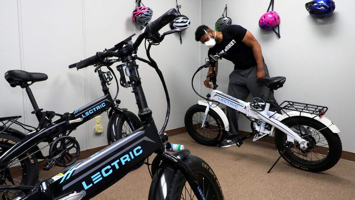 Jamal James is the owner of SHOCK Electric Bike Rentals, 233 12th St Suite 805, in Columbus, Georgia.