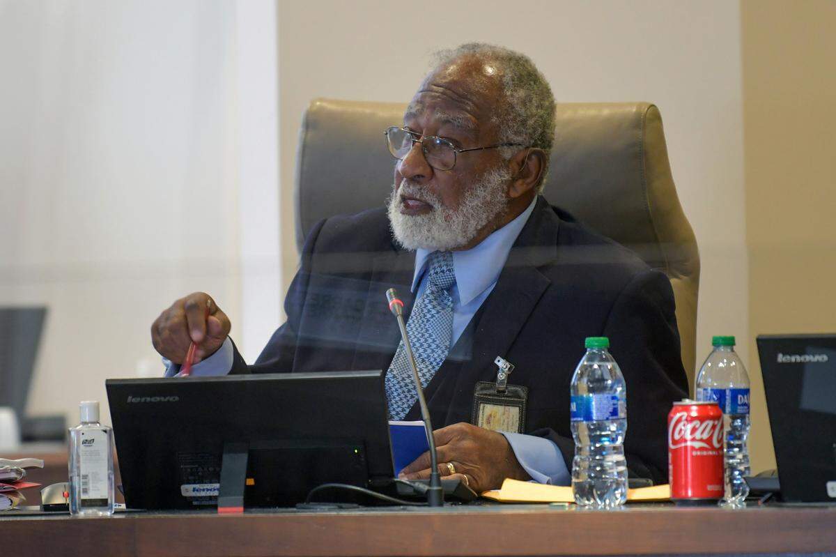 Columbus Councilor Jerry “Pops” Barnes of District 1 is shown in this March 14, 2023, file photo.