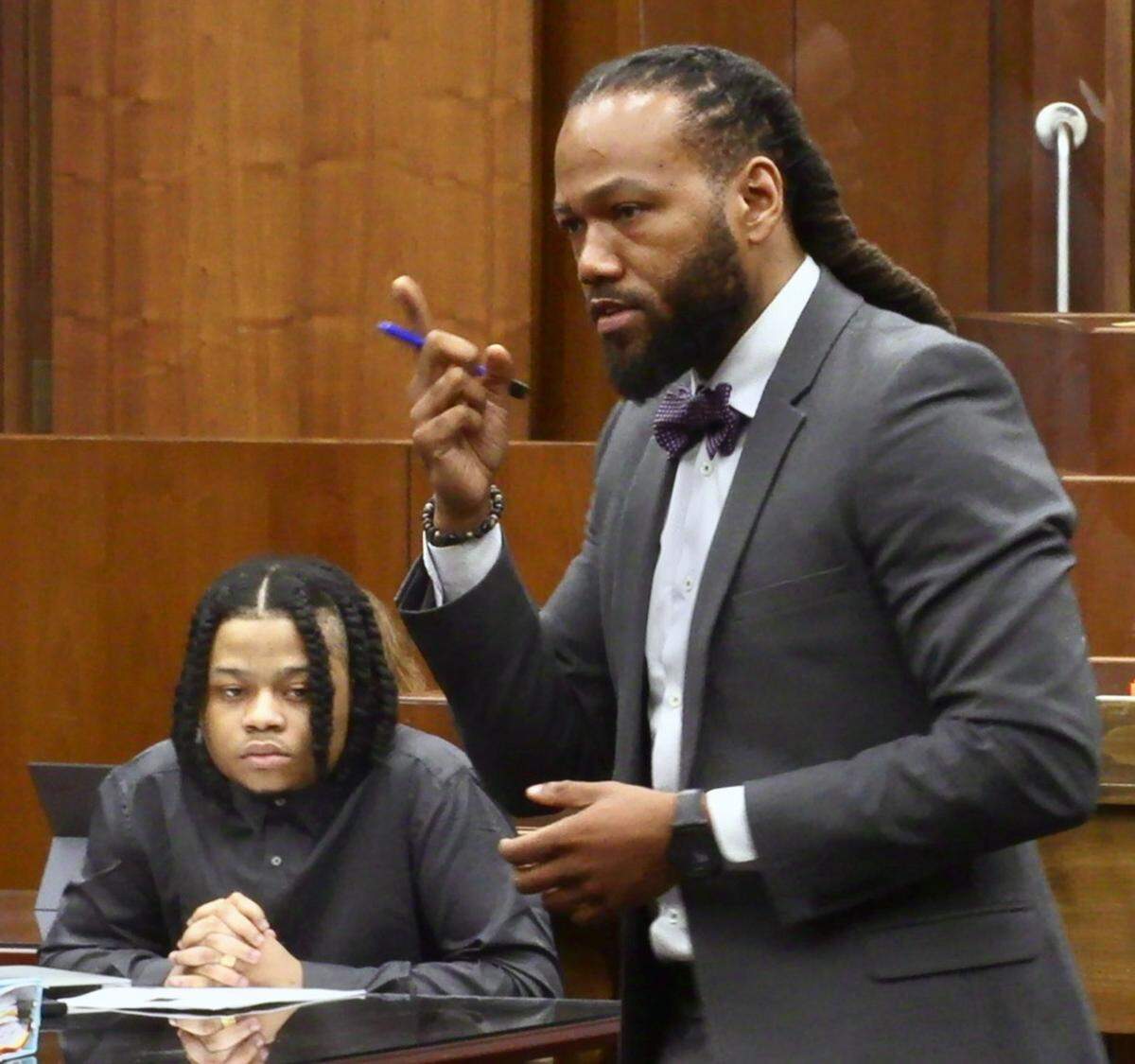 William Kendrick makes his opening statement Wednesday morning. 03/23/2022
