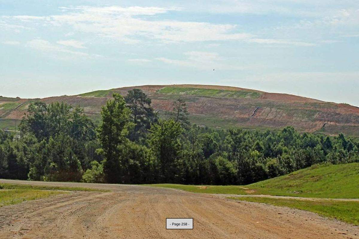 Columbus city officials want to use these sloped hills, known as terraces, to store more waste at the Pine Grove Landfill.