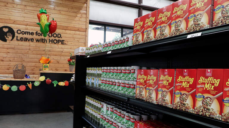 ‘Real shopping experience.’ New food pantry in Columbus has grocery store concept