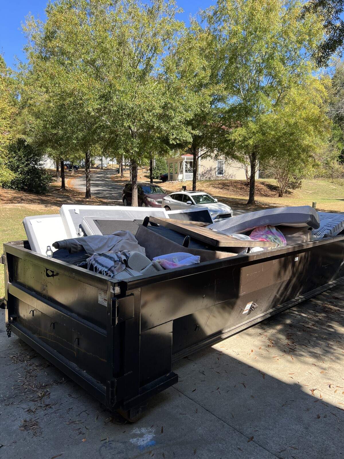 Following health issues, the Morris family said they were advised by a doctor to remove household belongings that were covered in mold. Leighann Morris estimated they lost about $87,000 worth of personal belongings.
