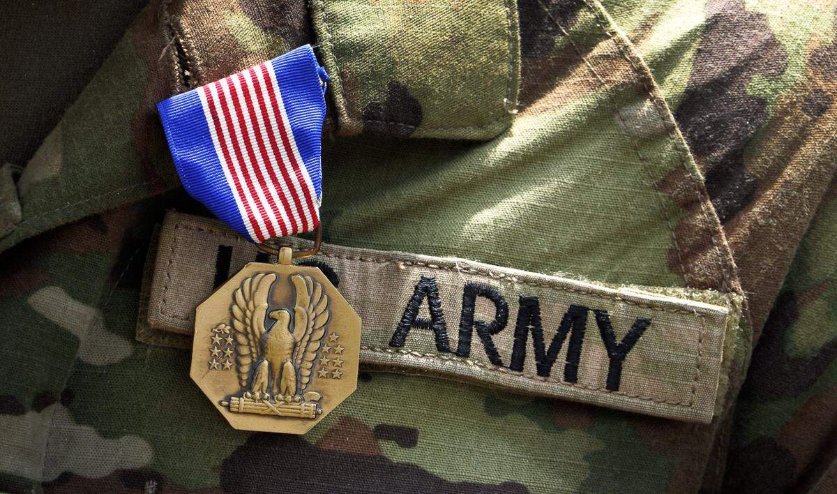 In a ceremony Tuesday at Fort Moore, Pvt. Matthew Cole was presented with the Soldier’s Medal by Gen. Gary Brito, commander of the Army’s Training and Doctrine Command and former commander of the post. ​Cole was presented the Soldier’s Medal for his heroic actions that saved a 3-year-old girl and her father from the rising Chattahoochee River while he was off duty May 26 in Columbus. 08/08/2023