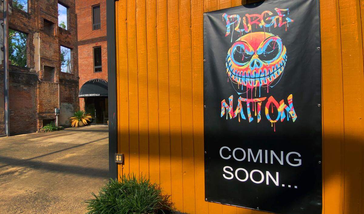 Purge Nation will soon be opening at 1024 Broadway in Columbus, Georgia. 05/10/2023