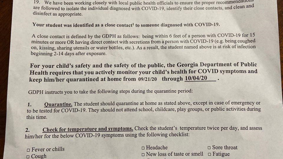 Which MCSD schools reported COVID-19 cases? Letters to parents reveal notification plan