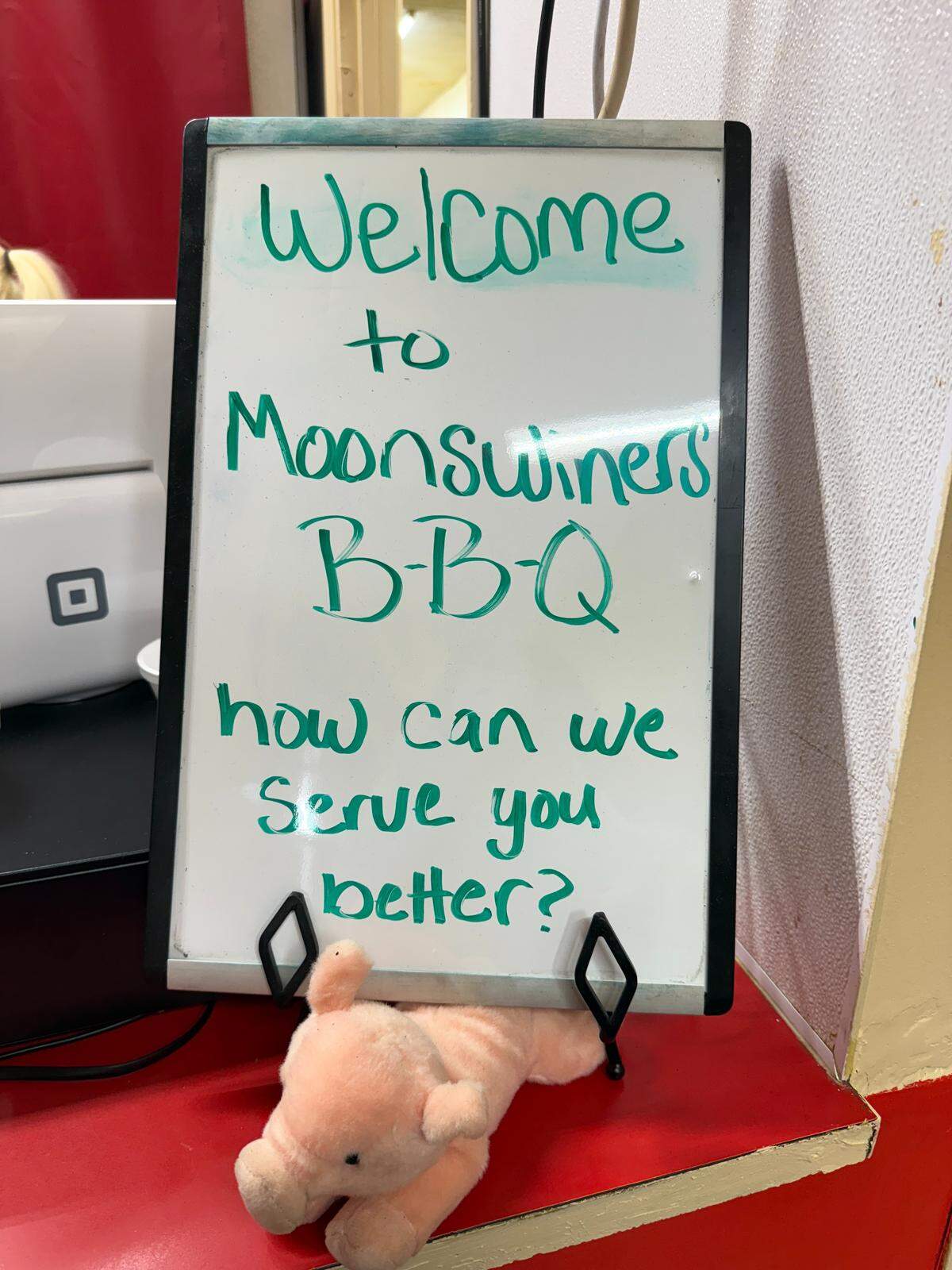 Moonswiners BBQ, 547 Veterans Parkway, has opened in Columbus.