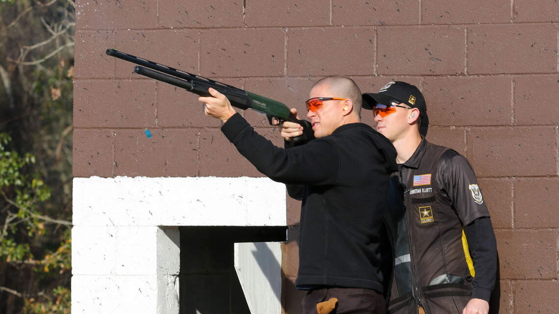 Channing Tatum visits Fort Benning, fires a few rounds while promoting movie ‘Dog’
