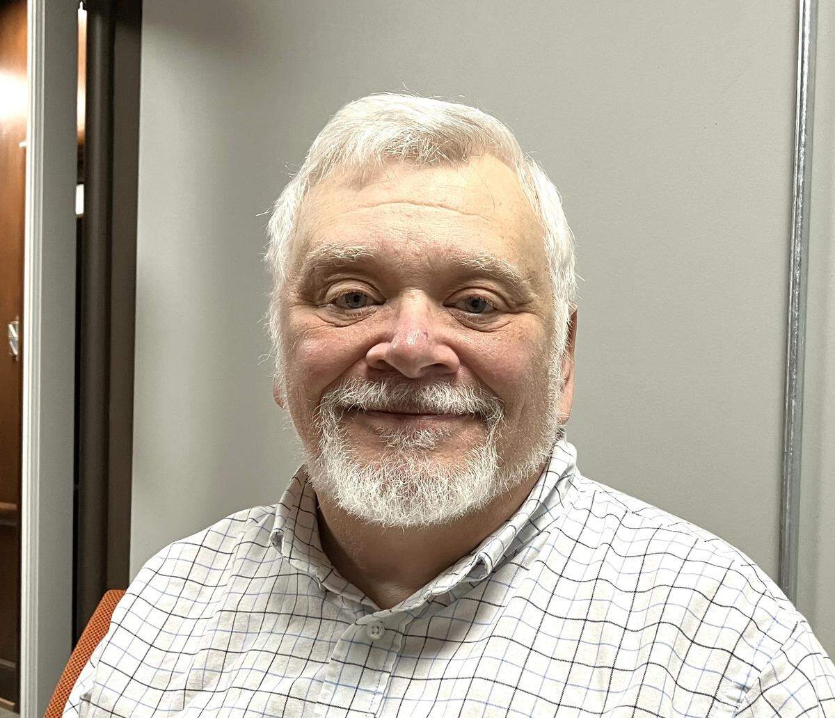 Oliver Boone, pictured April 30, 2026, is executive director of the High School Band Directors National Association in Columbus.