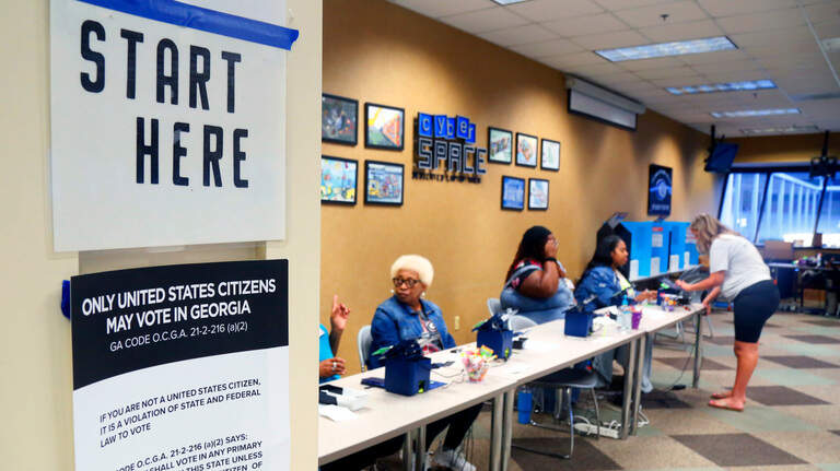 GA smashes early voting record in 2024 election, officials say | Macon ...