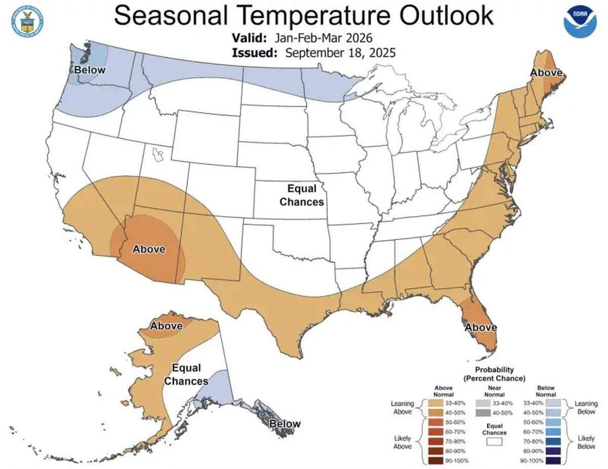 Seasonal Temperature Outlook 