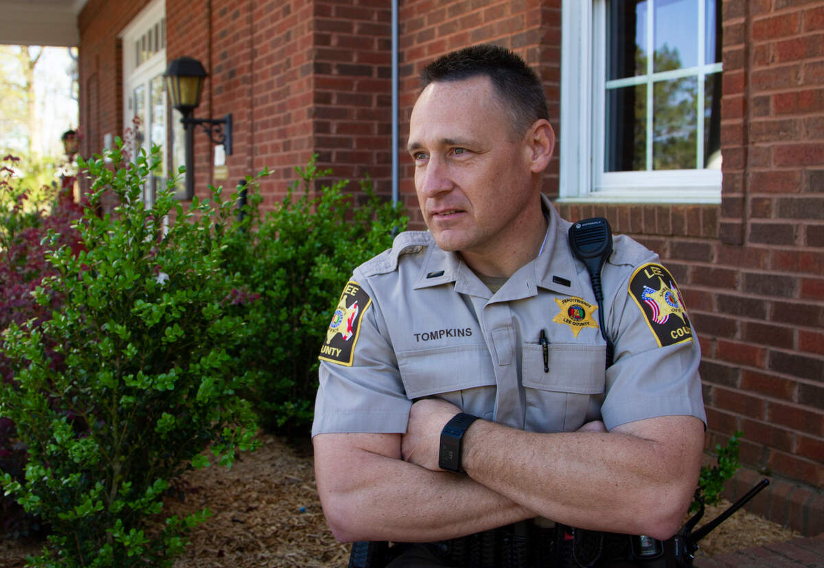 Lt. David Tompkins with the Lee Co. Sheriff’s Department, recalls his experiences responding to the tornado outbreak that struck Lee Co., Ala. on Sunday, March 6, 2019. A tornado outbreak struck the county on Sunday, March 3, 2019, and left 23 dead, others injured and property damaged.