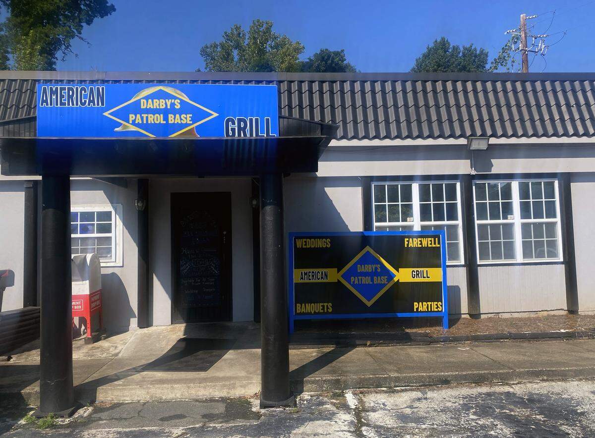 For this installment of “Columbus on a Budget” reporter Sundi Rose, seated, had breakfast at Darby’s Patrol Base in Columbus, Georgia. 08/15/2025