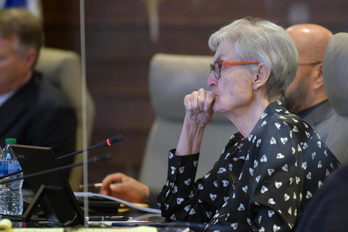 Columbus Councilor Judy Thomas of citywide District 9 is pictured March 14, 2023.