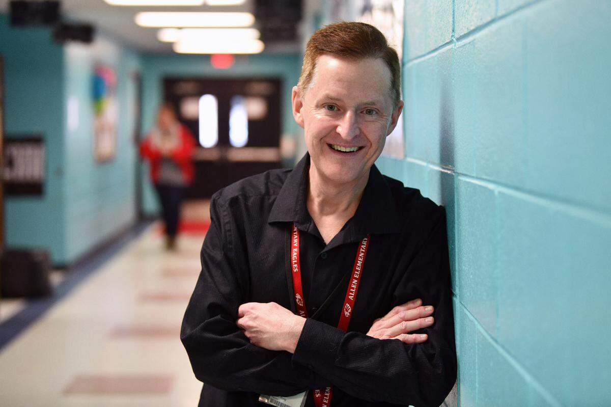 Steven Ring of Allen Elementary School.