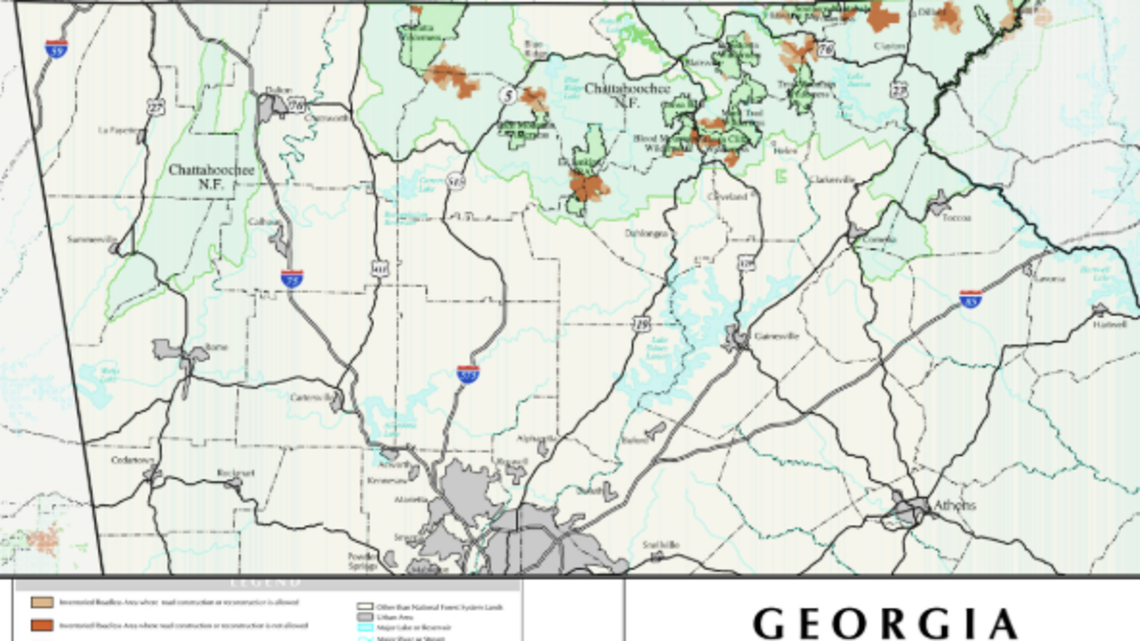 Why the Trump administration wants more roads in forests. How this will impact Georgia